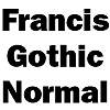 Thumbnail FrancisGothic Normal