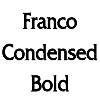 Thumbnail FrancoCondensed Bold