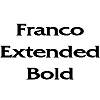 Thumbnail FrancoExtended Bold