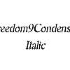 Thumbnail Freedom9Condensed Italic
