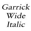 Thumbnail GarrickWide Italic