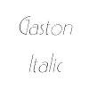 Thumbnail Gaston Italic