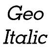 Thumbnail Geo Italic