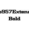 Thumbnail Geo957Extended Bold