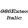 Thumbnail Geo986Extended Italic