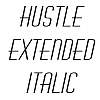 Thumbnail HustleExtended Italic Thumbnail HustleExtended Italic