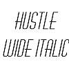 Thumbnail HustleWide Italic Thumbnail HustleWide Italic