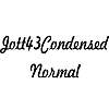 Thumbnail Jott43Condensed Normal Thumbnail Jott43Condensed Normal
