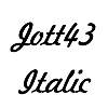 Thumbnail Jott43 Italic Thumbnail Jott43 Italic