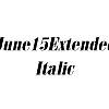 Thumbnail June15Extended Italic Thumbnail June15Extended Italic