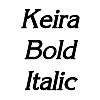 Thumbnail Keira BoldItalic
