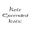 Thumbnail KeltExtended Italic