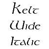 Thumbnail KeltWide Italic Thumbnail KeltWide Italic