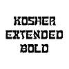 Thumbnail KosherExtended Bold