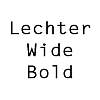 Thumbnail LechterWide Bold