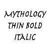 Thumbnail MythologyThin BoldItalic