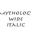Thumbnail MythologyWide Italic