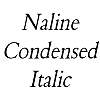 Thumbnail NalineCondensed Italic