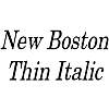 Thumbnail NewBostonThin Italic