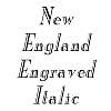 Thumbnail NewEnglandEngraved Italic