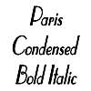 Thumbnail ParisCondensed  BoldItalic