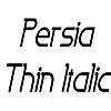 Thumbnail PersiaThin Italic