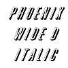 Thumbnail PhoenixWideD Italic