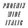 Thumbnail PhoenixWide Italic