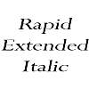 Thumbnail RapidExtended Italic