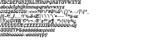 Product picture Argon  Italic