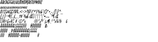 Product picture Asia Italic