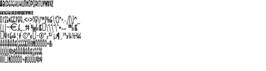 Product picture AsiaThin Bold