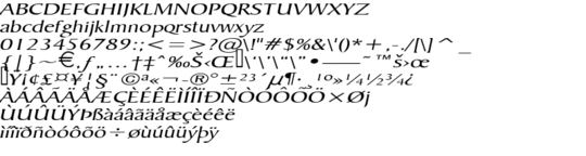 Product picture BarrettExtended Italic