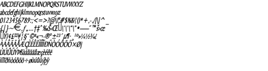 Product picture BarrettThin BoldItalic