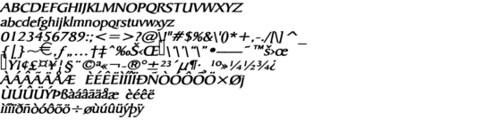 Product picture BarrettWide  BoldItalic