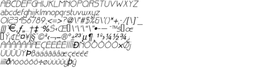 Product picture Basque Italic