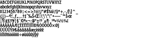 Product picture BeachCondensed Bold