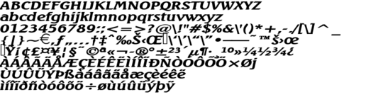 Product picture BeachExtended BoldItalic