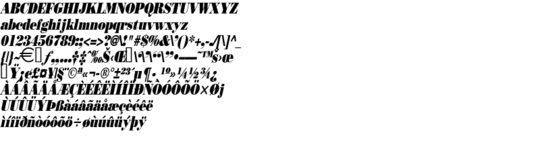 Product picture BeauCondensed Italic