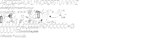 Product picture BernieCondensed  Italic