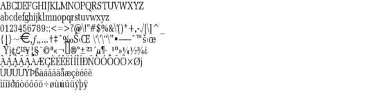Product picture BidRomanThin   Normal