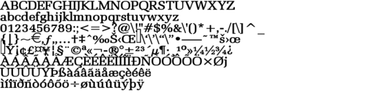 Product picture BidRomanWide  Bold