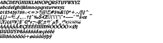 Product picture Blew  BoldItalic