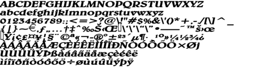 Product picture BlewExtended  BoldItalic