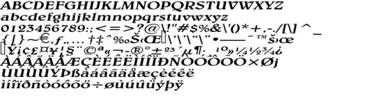 Product picture BlewExtended   Italic