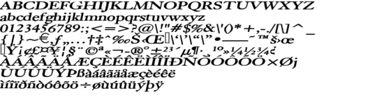 Product picture BlissExtended  BoldItalic