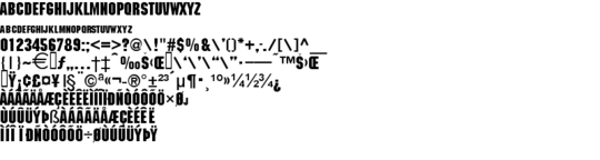 Product picture Block Bold