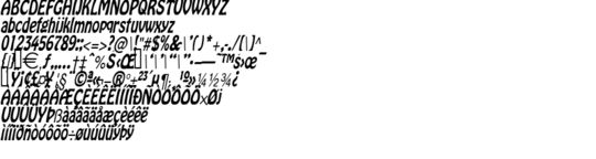 Product picture BoboThin Italic