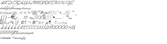 Product picture Bow Italic