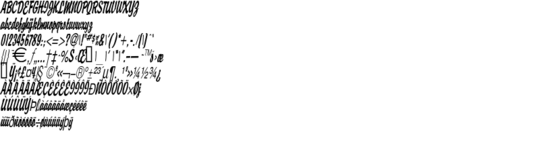 Product picture BriskThin Italic